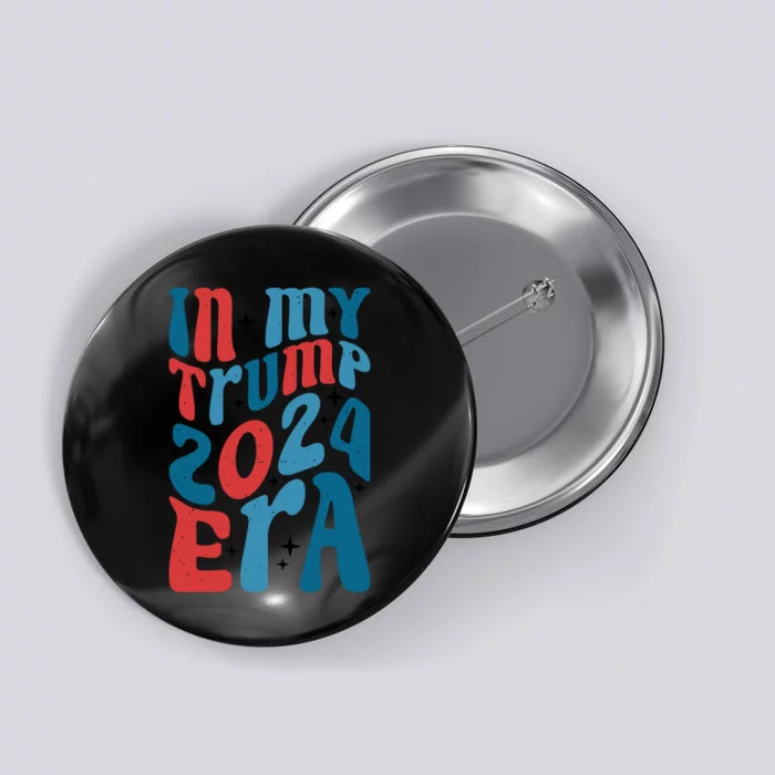 Retro Trump 2024 Era Graphic Button