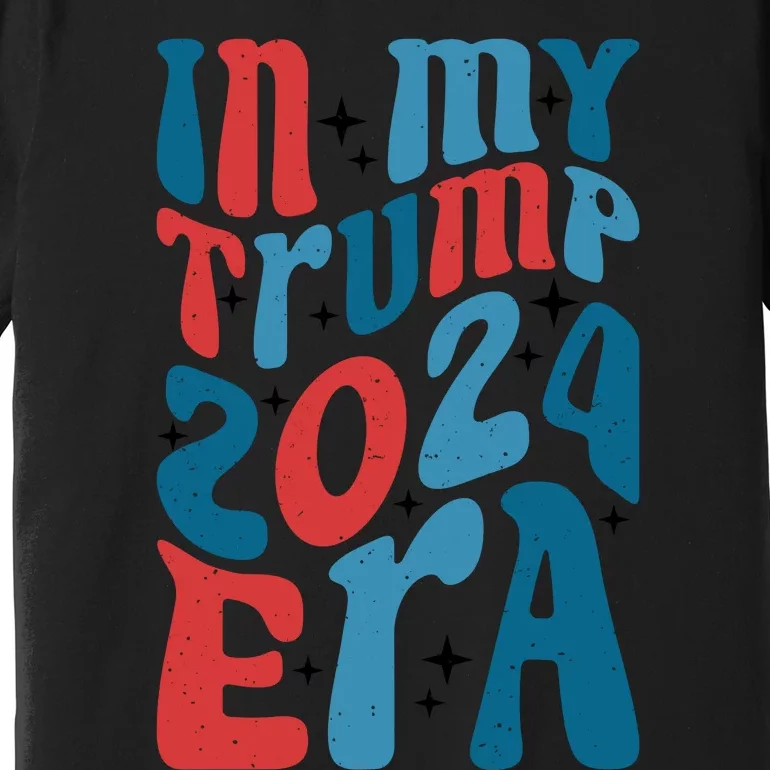 Retro Trump 2024 Era Graphic Premium T-Shirt