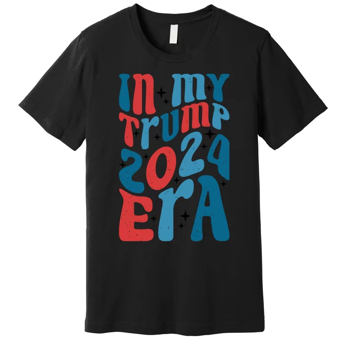 Retro Trump 2024 Era Graphic Premium T-Shirt