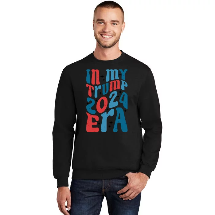 Retro Trump 2024 Era Graphic Tall Sweatshirt