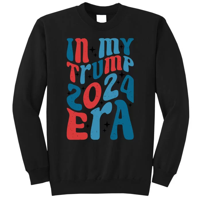 Retro Trump 2024 Era Graphic Tall Sweatshirt