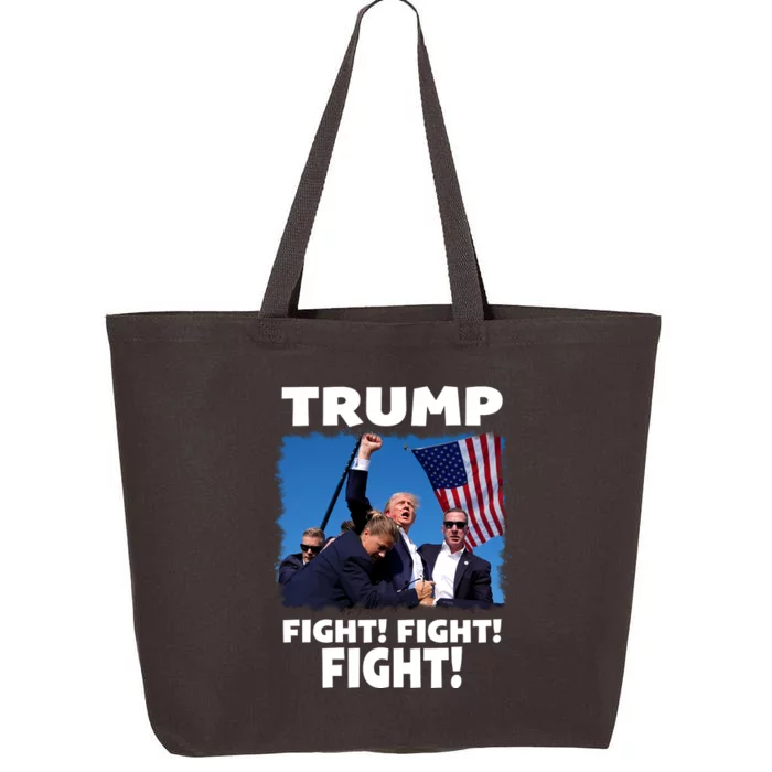 Retro Trump 2024 Fight 25L Jumbo Tote