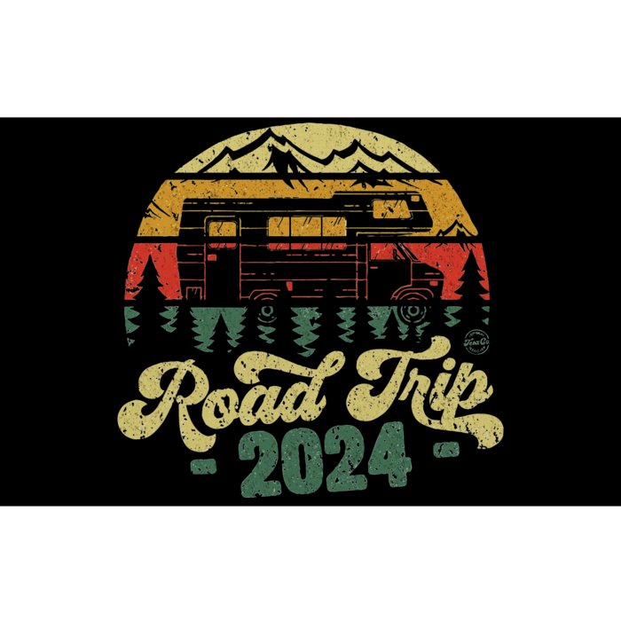 Road Trip 2024 Retro Vintage Bumper Sticker