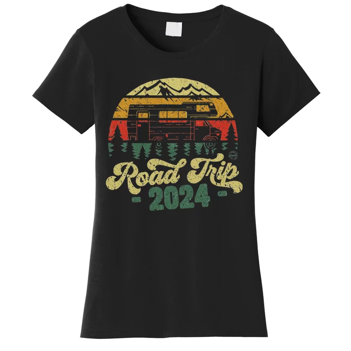 Road Trip 2024 Retro Vintage Women's T-Shirt