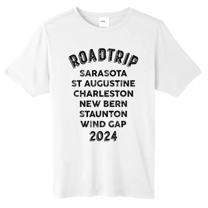 Road Trip 2024 Sarasota To Wind Gap East Coast Scenic Drive ChromaSoft Performance T-Shirt