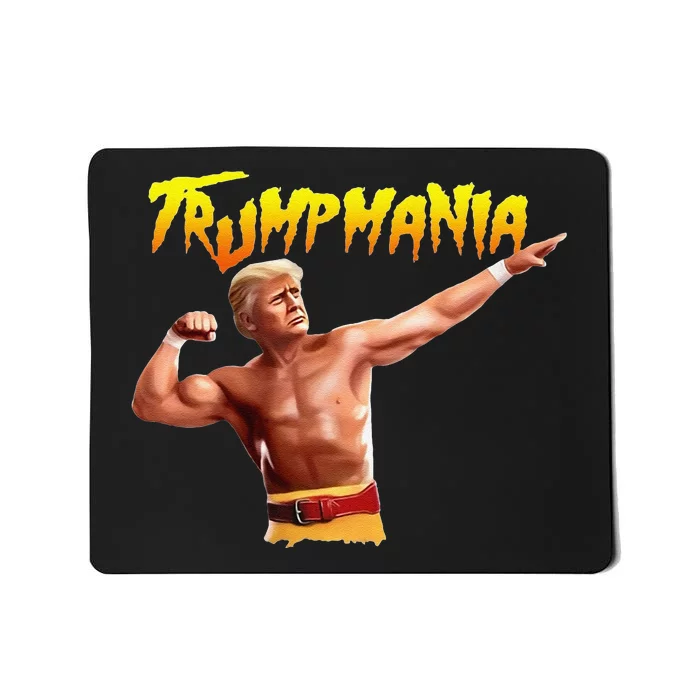 Retro Trump 45 Mania 47 Still Standing Trump 2024 Mousepad