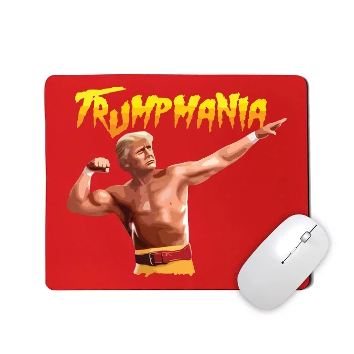 Retro Trump 45 Mania 47 Still Standing Trump 2024 Mousepad