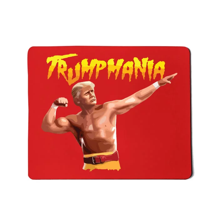 Retro Trump 45 Mania 47 Still Standing Trump 2024 Mousepad