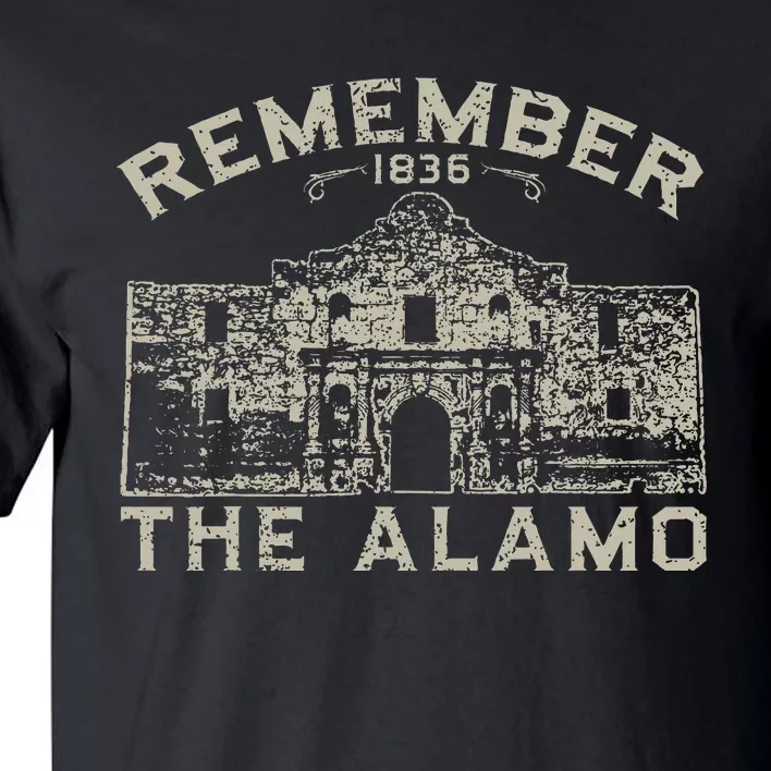 Remember The Alamo Souvenir History San Antonio Texas Tall T-Shirt