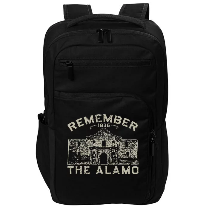 Remember The Alamo Souvenir History San Antonio Texas Impact Tech Backpack