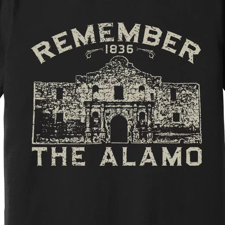 Remember The Alamo Souvenir History San Antonio Texas Premium T-Shirt