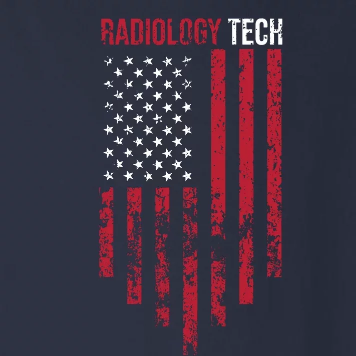 Radiology Tech American Flag Usa Xray Technologist Gift Toddler Long Sleeve Shirt