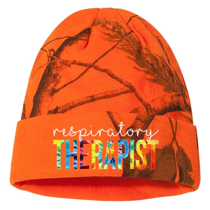 Respiratory Therapist Appreciation Day Tie Dye  Work Kati - 12in Camo Beanie