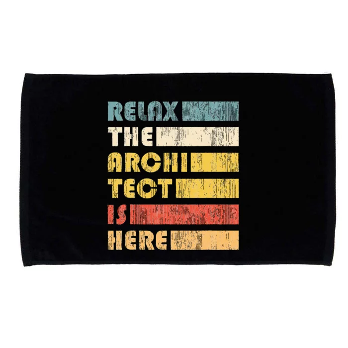 Relax The Architect For Civil Engineers & Architects Microfiber Hand Towel