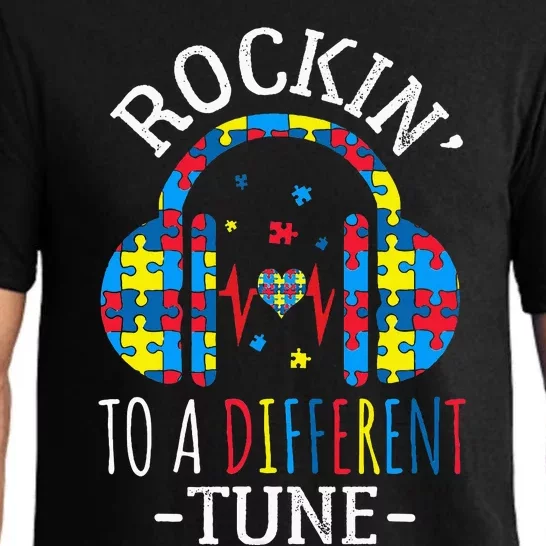 Rocking To A Different Tune Autism Awareness Pajama Set