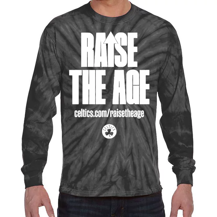 Raise The Age Celtics Tie-Dye Long Sleeve Shirt