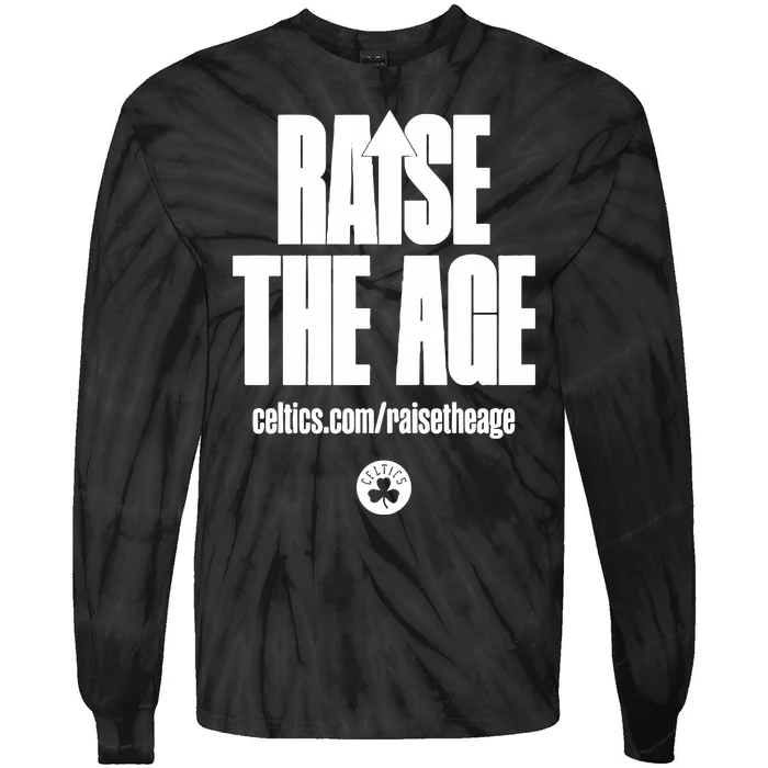 Raise The Age Celtics Tie-Dye Long Sleeve Shirt