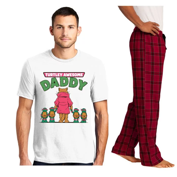 Retro Turtley Awesome Daddy Pajama Set