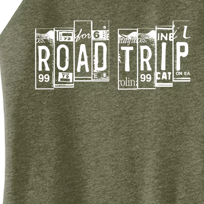 Road Trip Adventure Lover Women’s Perfect Tri Rocker Tank