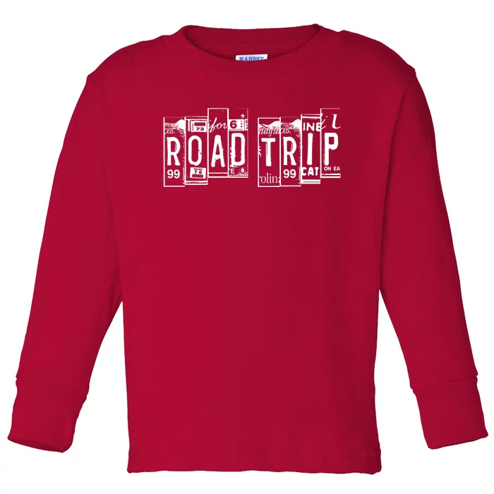 Road Trip Adventure Lover Toddler Long Sleeve Shirt