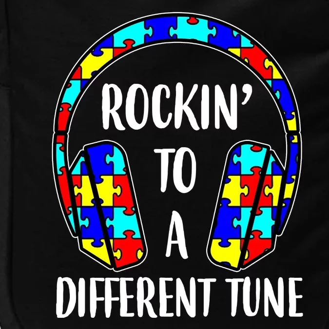 Rockin To A Different Tune Autism Awareness Impact Tech Backpack