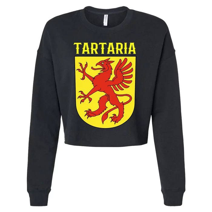 Research Tartaria And The Mudflood For Tartaria Lovers Cropped Pullover Crew