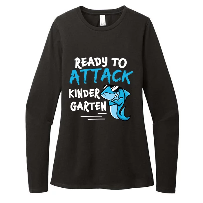 Ready To Attack Kindergarten Cute Kindergarten Funny Gift Womens CVC Long Sleeve Shirt