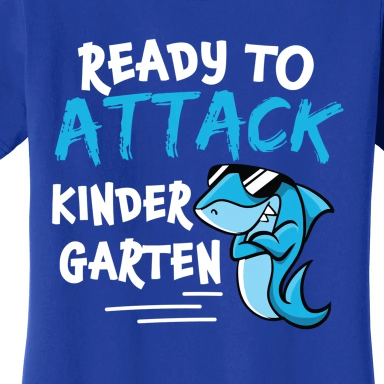 Ready To Attack Kindergarten Cute Kindergarten Funny Gift Women's T-Shirt