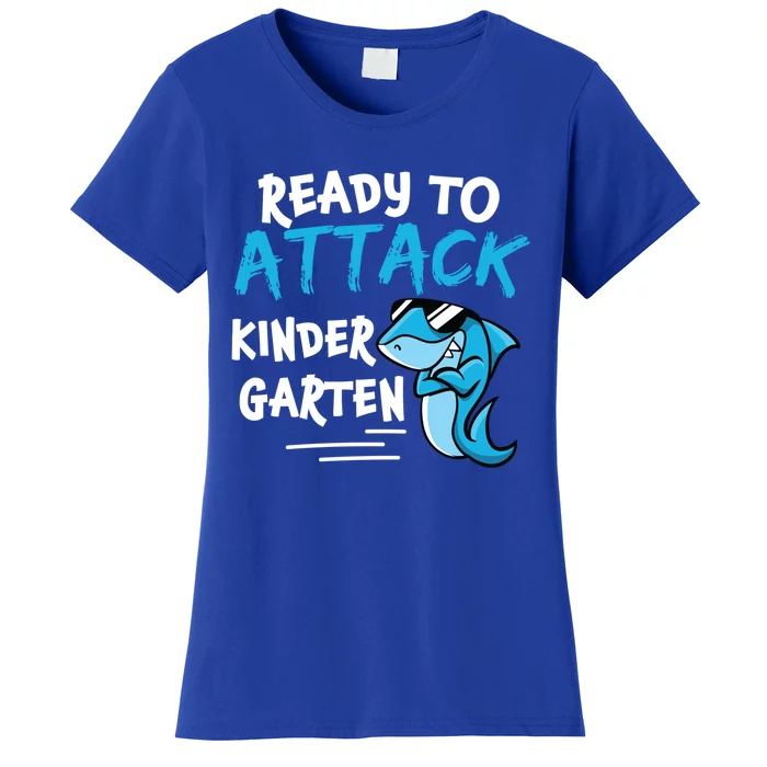 Ready To Attack Kindergarten Cute Kindergarten Funny Gift Women's T-Shirt