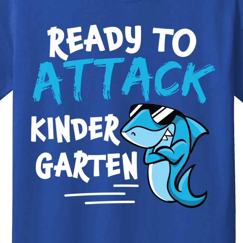 Ready To Attack Kindergarten Cute Kindergarten Funny Gift Kids T-Shirt