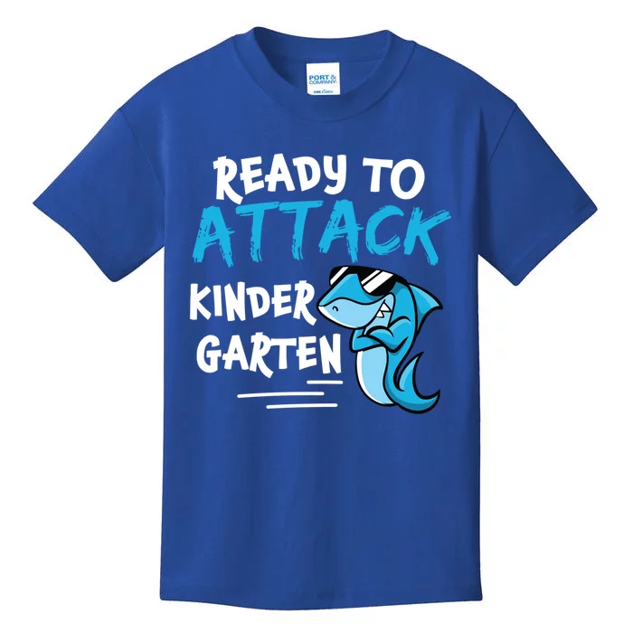 Ready To Attack Kindergarten Cute Kindergarten Funny Gift Kids T-Shirt