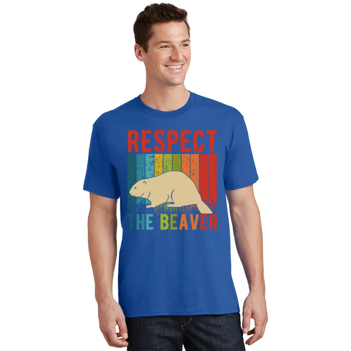 Respect The Beaver For Beaver Lover And Gift T-Shirt