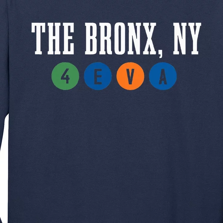 retro The Bronx NY 4 EVA New York City NYC Pride Long Sleeve Shirt