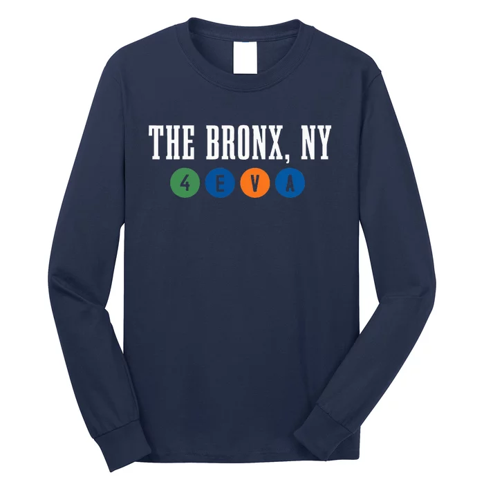 retro The Bronx NY 4 EVA New York City NYC Pride Long Sleeve Shirt