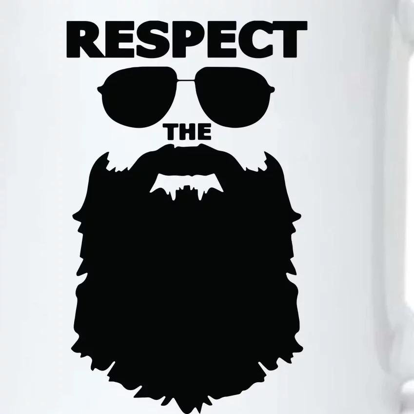 Respect The Beard Novelty Graphic Great Gift Black Color Changing Mug