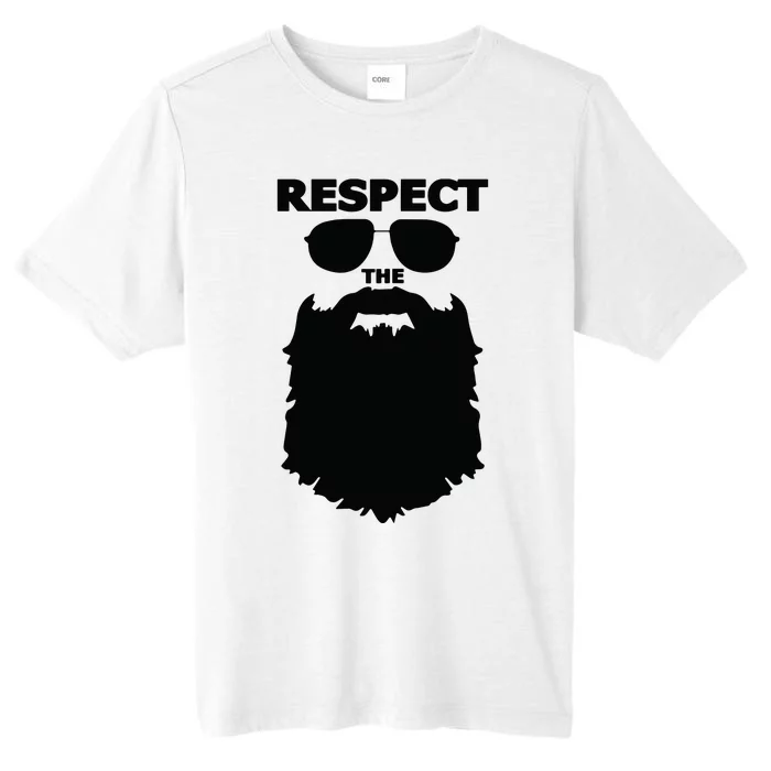 Respect The Beard Novelty Graphic Great Gift ChromaSoft Performance T-Shirt