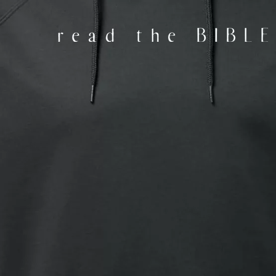 Read The BIBLE By 2415 Performance Fleece Hoodie