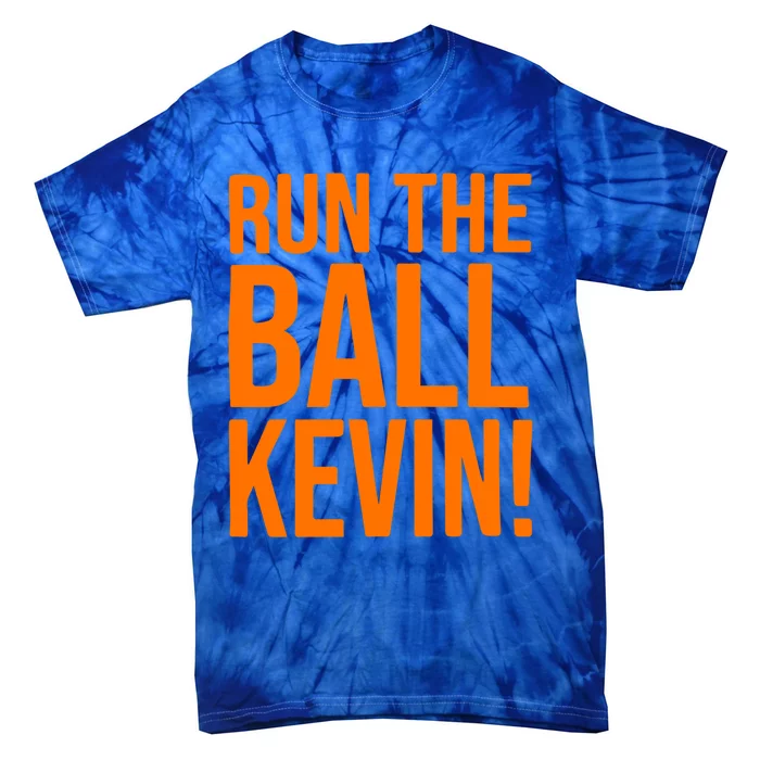 Run The Ball Kevin Gift Tie-Dye T-Shirt