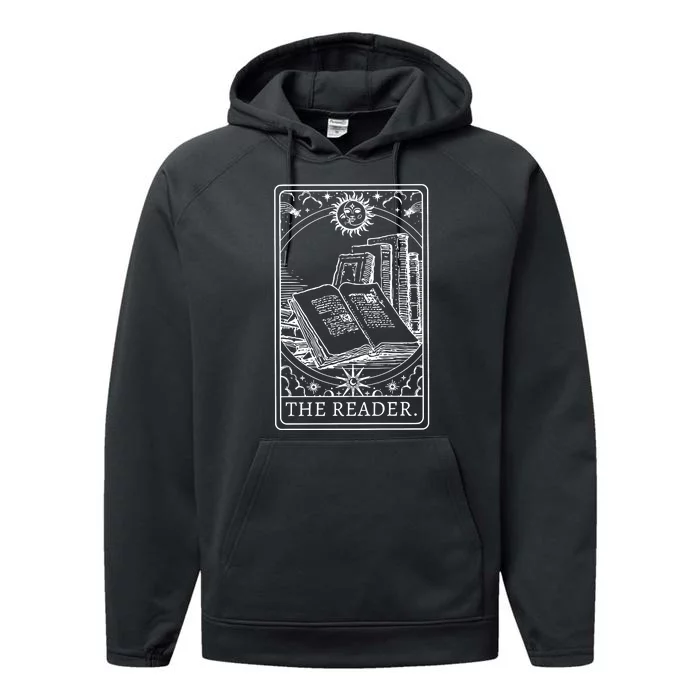 Reader Tarot Bookish Performance Fleece Hoodie