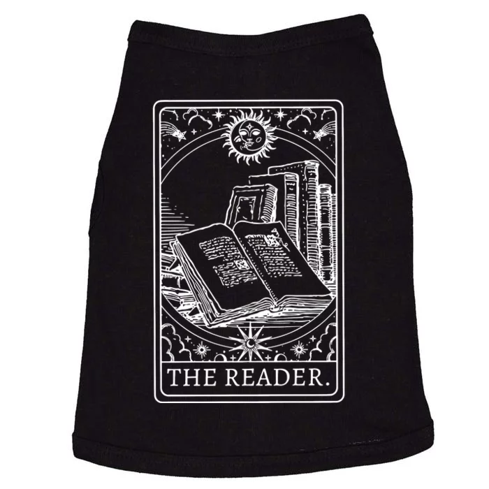 Reader Tarot Bookish Doggie Tank