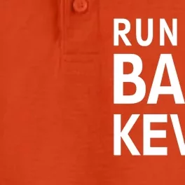 Run The Ball Kevin Funny Football Fan Meme Dry Zone Grid Performance Polo