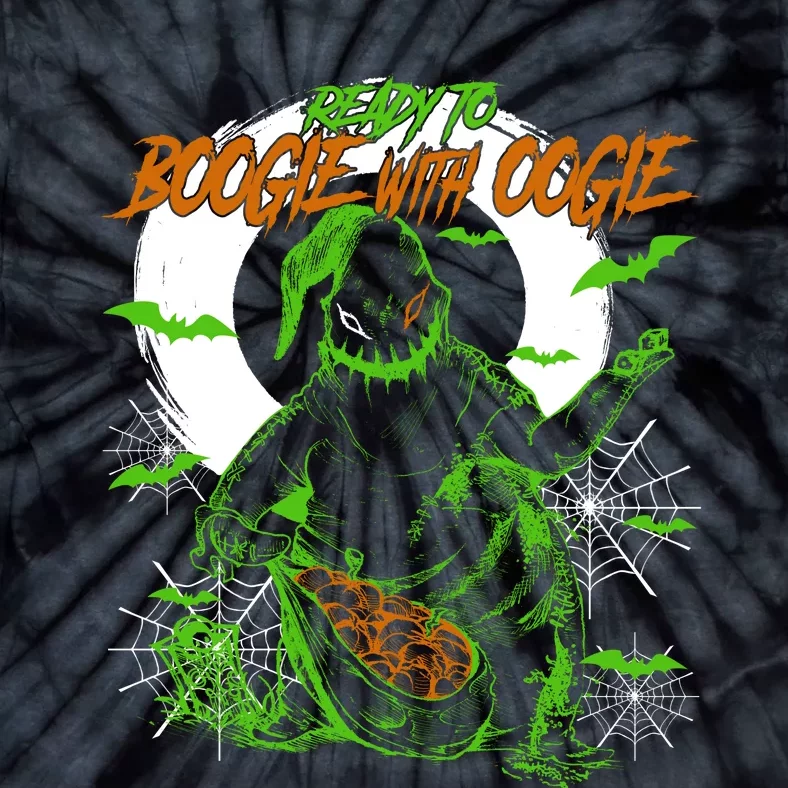 Ready To Boogie With Boogie Oogie Nightmare Halloween Tie-Dye T-Shirt