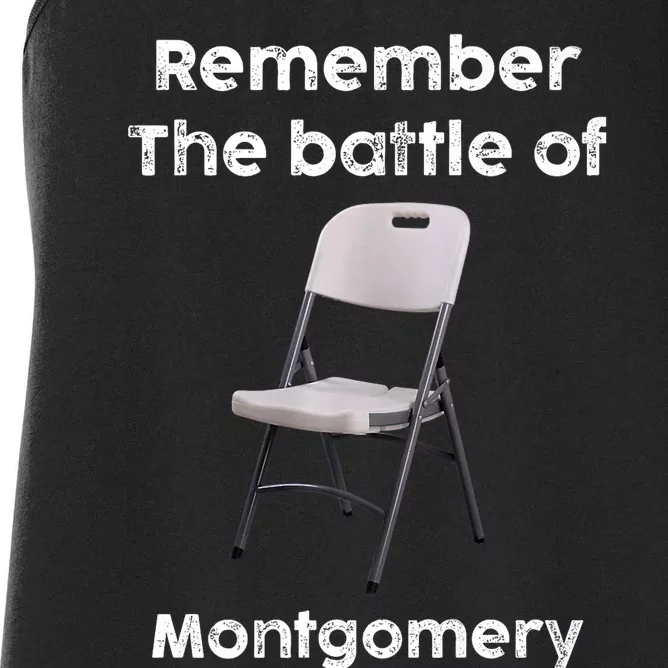 Remember The Battle Of Montgomery Alabama Black History Women's Racerback Tank