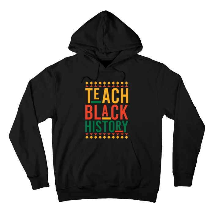 Retro Teach Black History Month Gift Hoodie