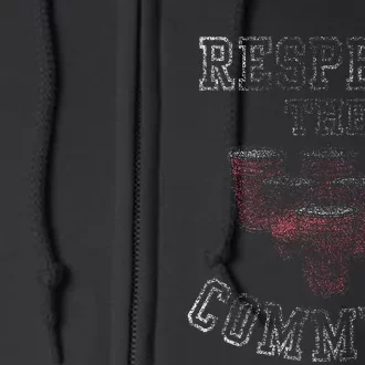 Respect the Commish Full Zip Hoodie