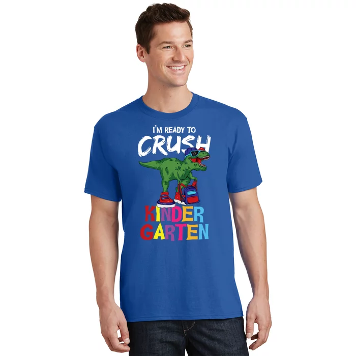 Ready To Crush Kindergarten T Rex Cute Kindergarten Gift T-Shirt