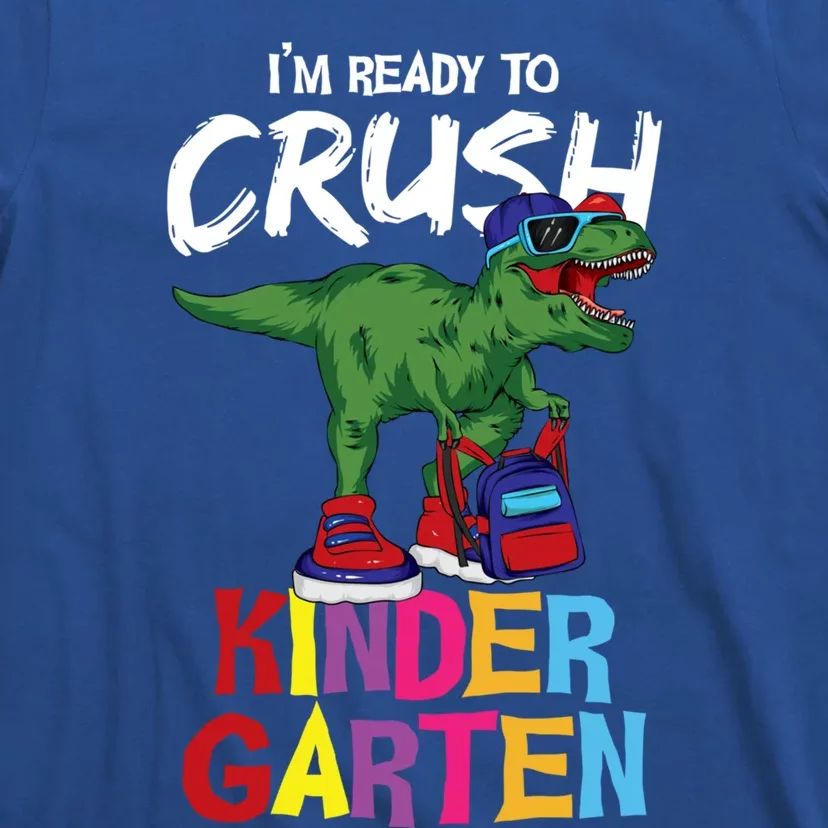 Ready To Crush Kindergarten T Rex Cute Kindergarten Gift T-Shirt