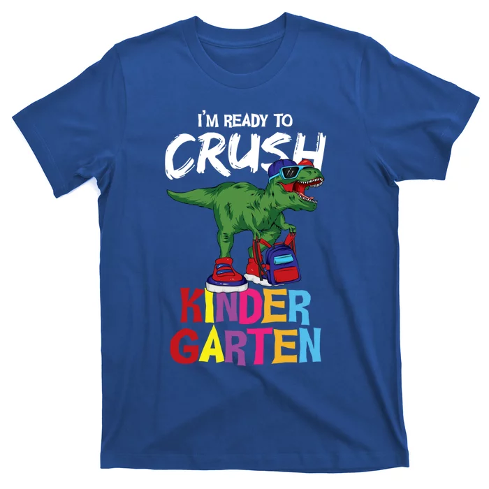 Ready To Crush Kindergarten T Rex Cute Kindergarten Gift T-Shirt