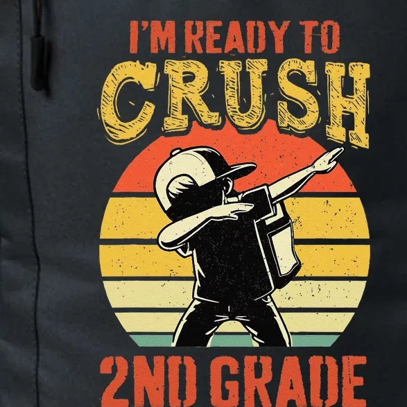 Ready To Crush Second Grade Back To School Dabbing Boy Daily Commute Backpack