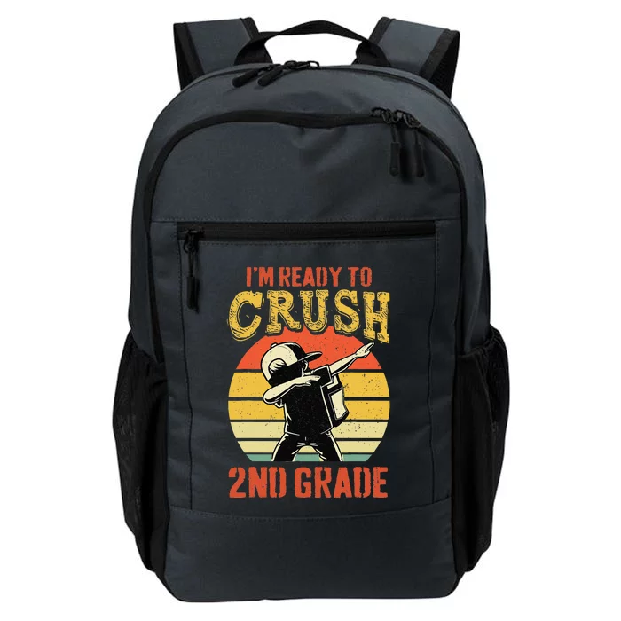 Ready To Crush Second Grade Back To School Dabbing Boy Daily Commute Backpack